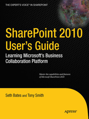 cover image of SharePoint 2010 User's Guide